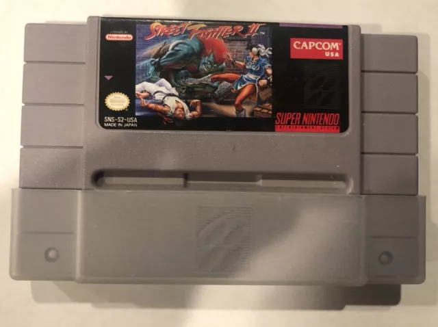 STREET FIGHTER II (SNES, 1992) Authentic And Working $15.99 - PicClick