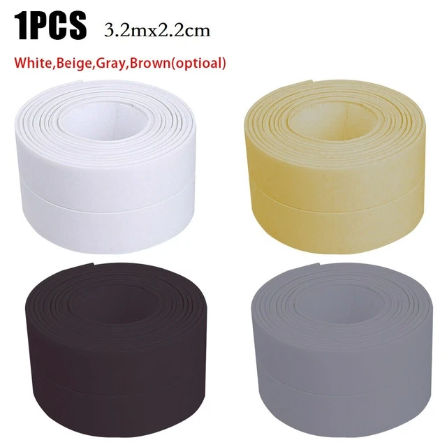 1Pcs Corner Sticker 3.2mx2.2cm Kitchen Waterproof Mildew Caulking Tape Sink