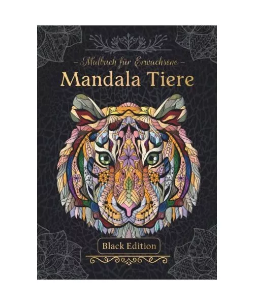 Mandala Tiere Malbuch für Erwachsene: Schönes Tiere Mandala Malbuch | Mit 50 w