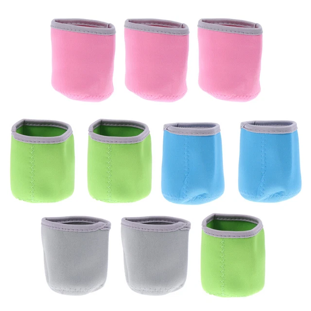 10 pz set riutilizzabili tazza in neoprene vetro manica bottiglia bambino campeggio