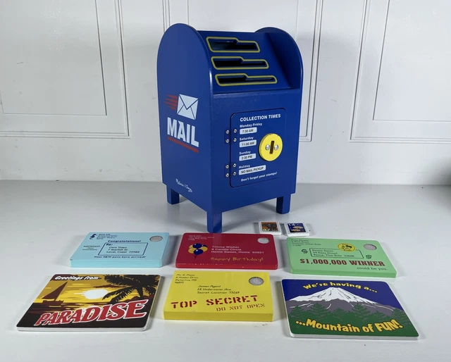 Melissa doug stamp and sort wooden mailbox activity discount and toy