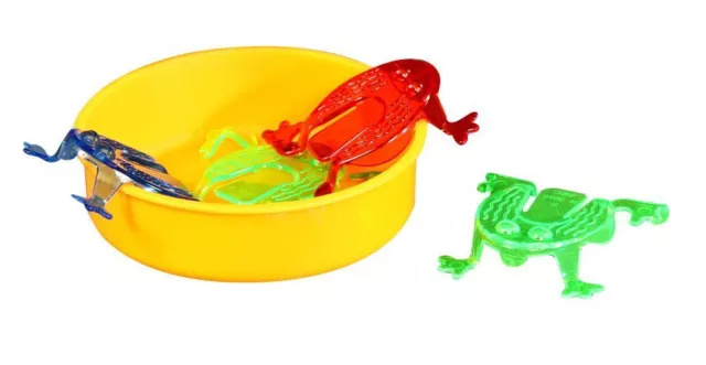 Kinder Spielzeug Froschspiel Frosch Hüpfspiel springende Frösche