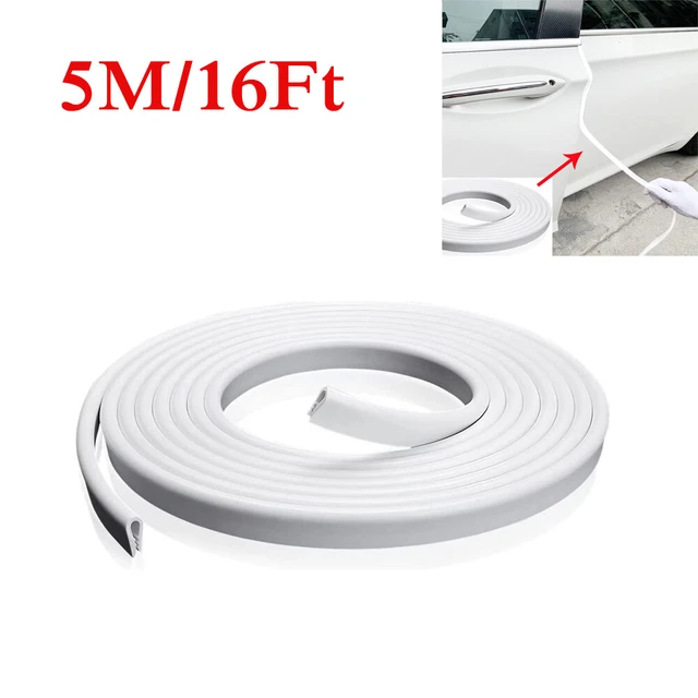 Universal Car Truck Door Edge Guard Molding Trim Protector 5M/16Ft U Shape Strip
