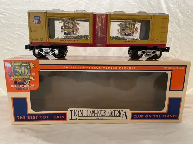 Union Pacific Lighted Mint Car, Lcca 2020 50Th Anniversary Registration Gift
