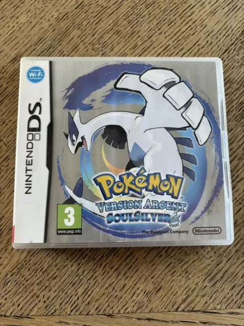 Jeu Nintendo DS Pokémon Version Argent Soulsilver, complet + VIP Non Gratté