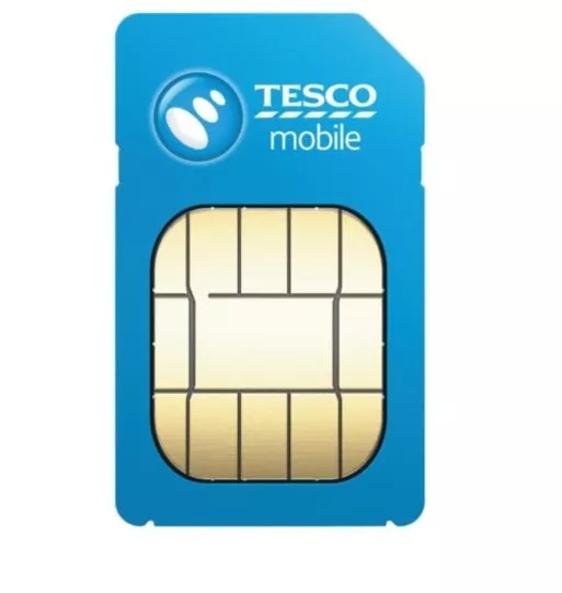 100 TESCO SIM CARDS PRELOADED WITH 20p BRAND NEW LOOSE
