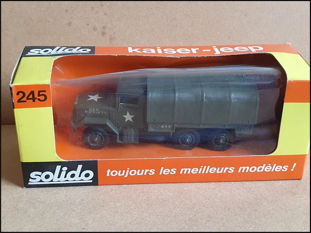 Solido Bussing Militaire – 1:43 – Véhicule Métal Multicolore – Modèle 1980