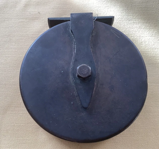 Ancien Moulinet De Pêche En Mer En Bois - 6 Pouces - Vintage UK