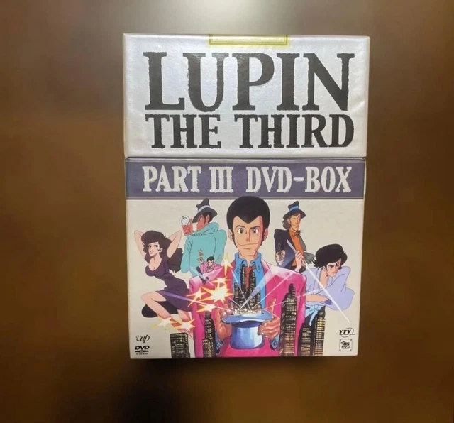 LUPIN THE THIRD PARTⅢ DVD-BOX〈初回限定生産・10… LUPIN THE THIRD Part III DVD Box Unwatched 10 Disc 4:3 Mono Japan