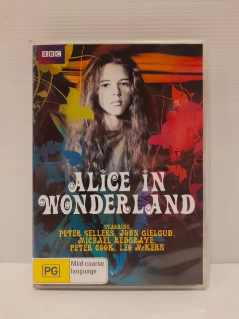 Alice In Wonderland (DVD, 1966) Region 4 BBC Original Film OOP RARE *FREE POST*