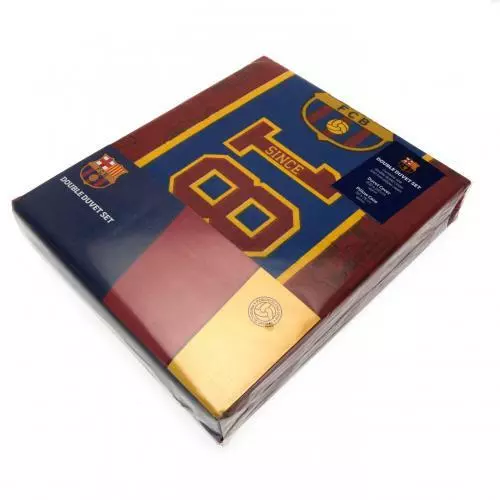FC Barcelona WENDBARE Doppelbettdecke Set ES offizielle Ware NEU UK