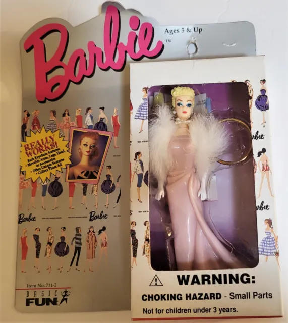 Vintage Enchanted Evening Barbie keychain NRFB MINT IN BOX NIP