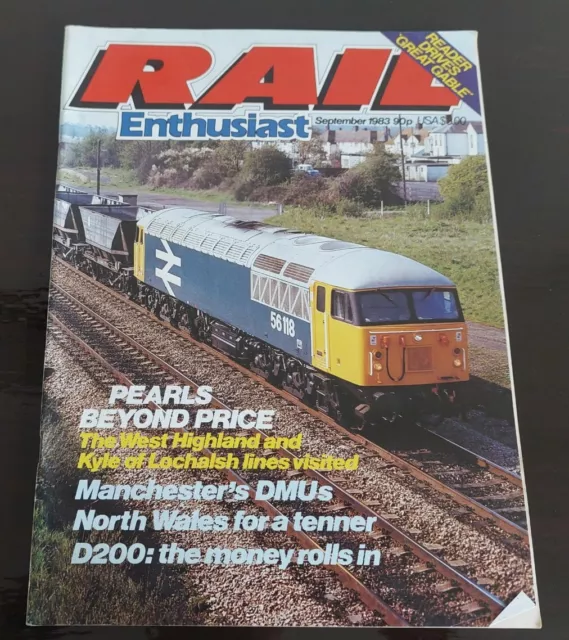 Back issue: Rail Enthusiast September 1983 Railway Magazine