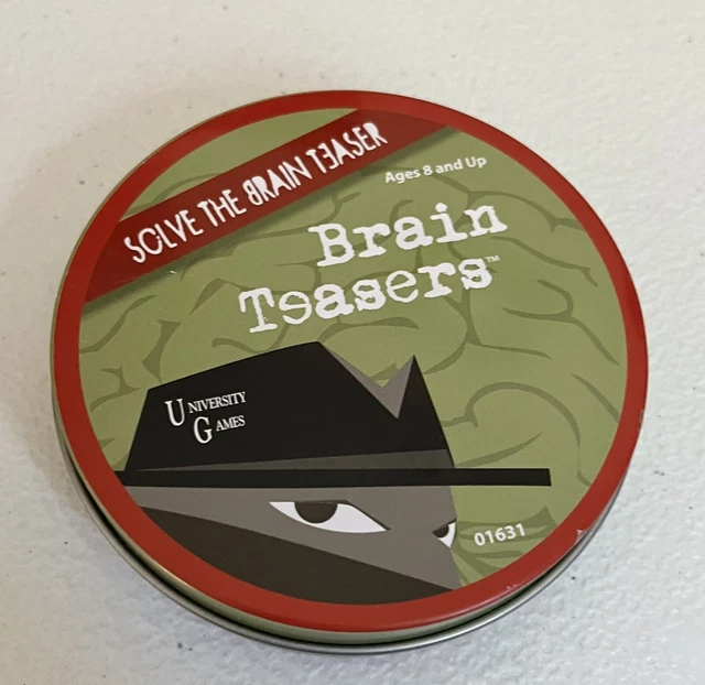 BRAIN TEASERS GAME Solve The Brain Teaser University Games 2 +Players