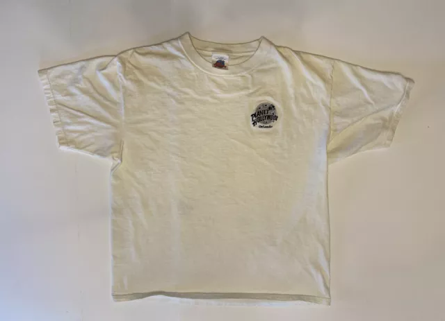 vintage 1990's Planet Hollywood Orlando white t-shirt sz XL