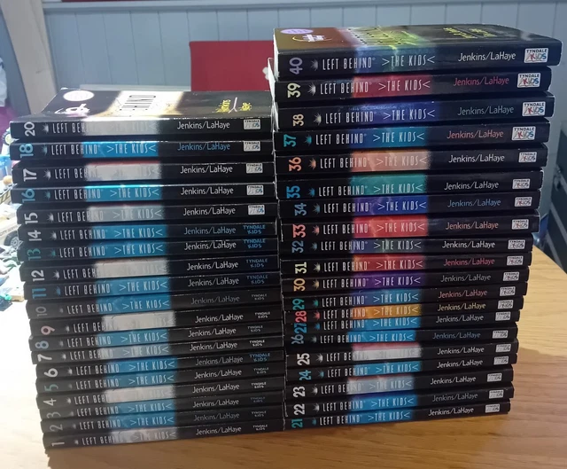 Left Behind The Kids Series Volumes 1-40 Complete Set Jenkins/LaHaye