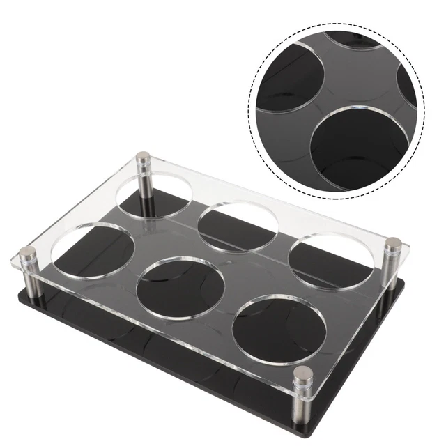 Shot Glasses Holder Bar Shot Glasses Holder Rack Whiskey Cup Serving Tray