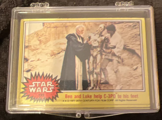 1977 Topps Star Wars Complete 66-Card Yellow 3rd Series #133-198