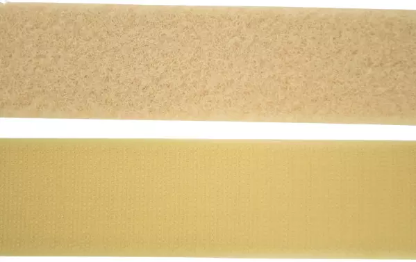 Cinta de velcro beige 20-100 mm de ancho cada 1 m velcro gancho y cinta esponjosa