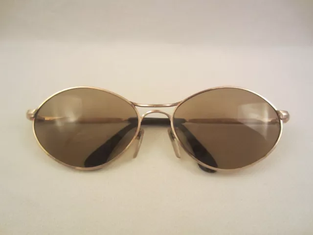 MARWITZ SONNENBRILLE VINTAGE SUNGLASSES GOLD SPACE AGE 1960'er 1970'er RIDER ALT 2