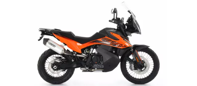 Scarico Marmitta Race-Tech Alluminio-Carbonio Arrow Ktm 890 Adventure 2021-