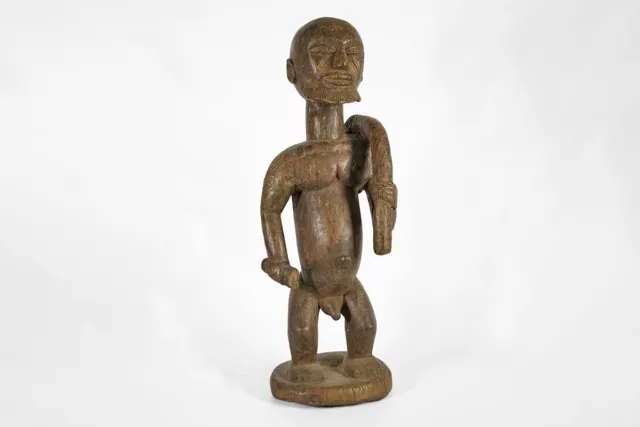 Standing Male Dogon Statue 28" - Mali - African Art