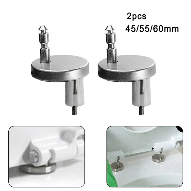 Kit De Fixation Réservoir WC - Boulons Acier Inoxydable M6 Et Joints Caoutchouc - Pour Toilettes Standard - Installation Facile