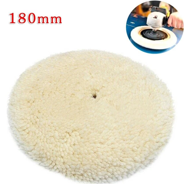 Pad di lucidatura strumento di alimentazione puro naturale 1 pz 180 mm produzione automobilistica