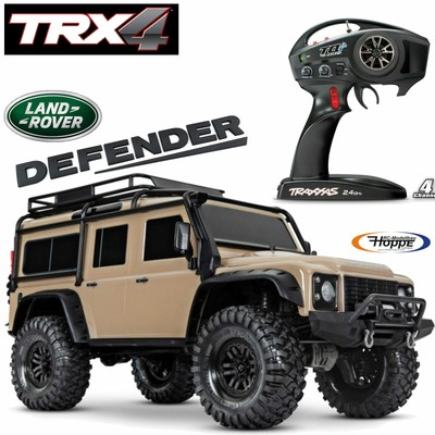 Traxxas Traxxas TRX-4 Land Rover Defender Sand 4WD Tout Terrain Sans Akku Sans Chargeur 