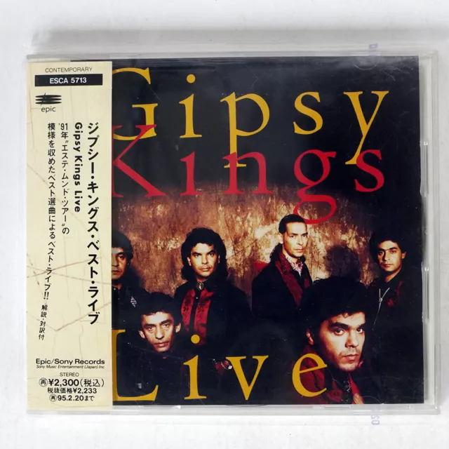 Gipsy Kings Live Epic Esca5713 Japan Obi 1Cd
