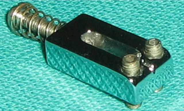 Laguna Strat Electric Guitar Bridge Original Chrome String Saddle