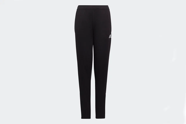 Adidas Entrada 22 Formazione Pantaloni Bambini Nero Casual Sport Ragazzi -