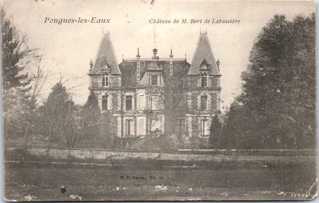58 POUGUES LES EAUX  -carte postale ancienne [JR03968]