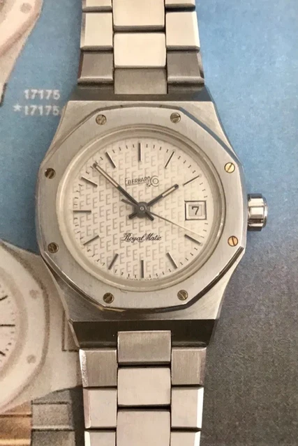 OROLOGIO EBERHARD ROYAL Matic Automatico Acciaio RARISSIMO