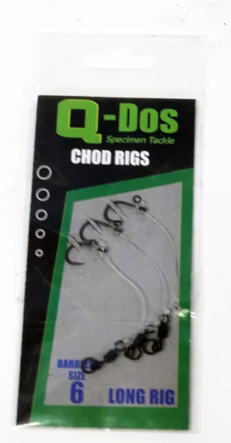 9 Fishing Tackle Ready Tied 3" Chod Rigs for Pop Ups Only £2.99 Post Free