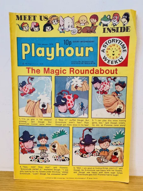 Playhour 14Th January 1978 Ipc British Weekly _