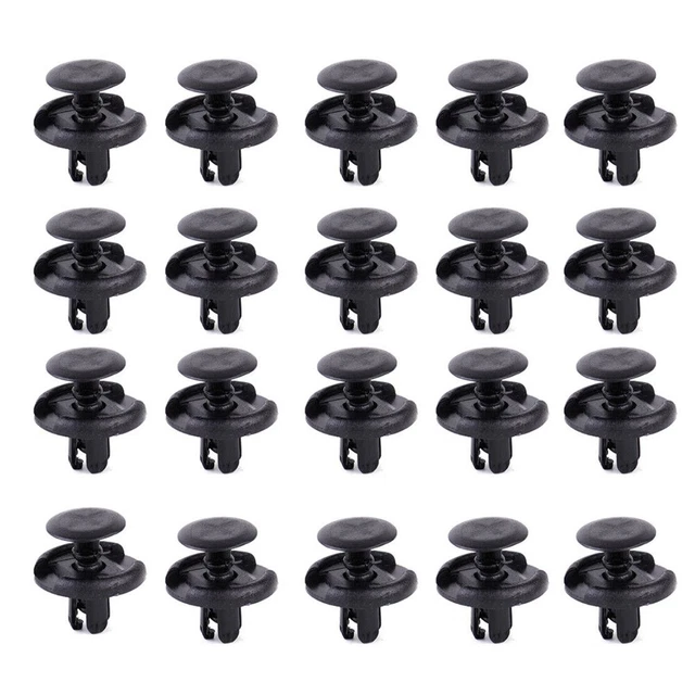 Sourcing Map 40Pcs Clips Retenue Trou 9mm Fixation Pare-chocs