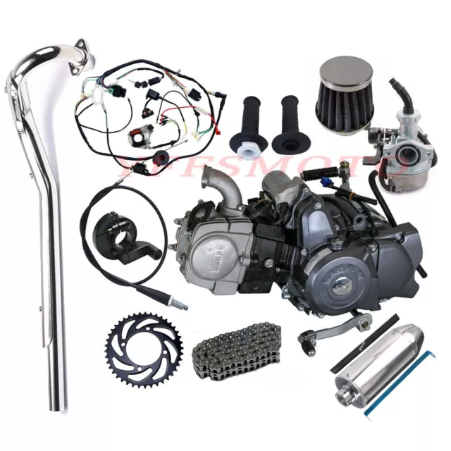 Lifan 125cc Manual Clutch Engine Motor Kits Carby for ST90 CT110 CT70 XR50R Z50R