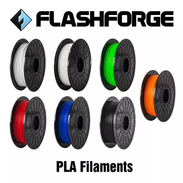 Flashforge PLA 3D Printer Filament 1.75mm 0.5KG Dreamer/Inventor/Finder + More