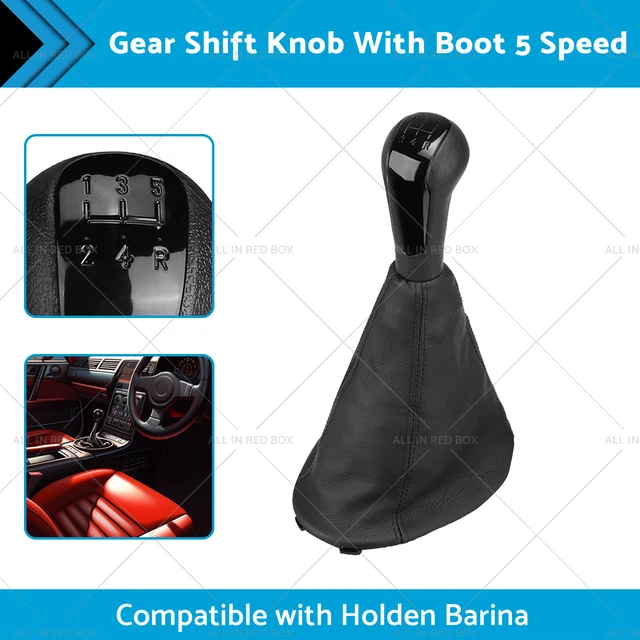 GEAR SHIFT KNOB With Boot 5 Speed Suitable for Holden Barina Spark ...