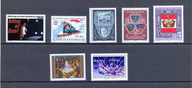 Österreich Lot aus 1354 - 1631 postfrisch  s. Scan