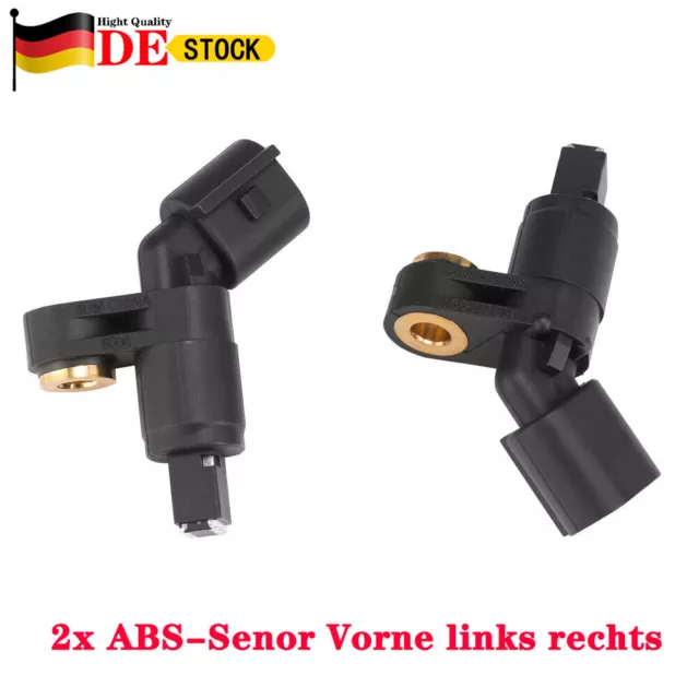 2x ABS Sensor Vorne Rechts Links für VW Golf 4 IV Polo 6N1 6N2 Audi A3 8L Seat