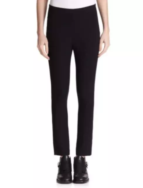 Rag & Bone Simone Skinny Pants Women 6 Black Designer Workwear USA Made $295