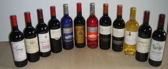 VINS DE BORDEAUX LOT DE 48 BOUTEILLES ! A SAISIR ! **** VINS Médaillés