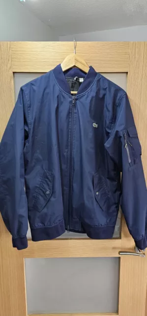 Lacoste Mens Bomber Jacket Medium