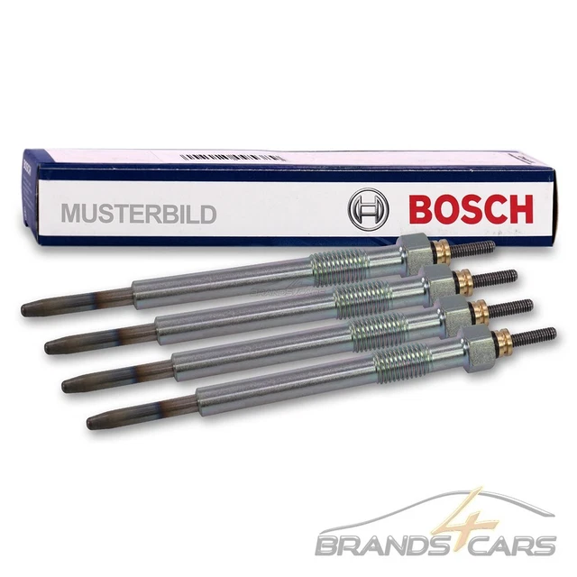 4x BOSCH GLÜHKERZE DURATERM FÜR BMW 3-ER E46 318 +320 5-ER E39 520