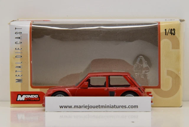 Miniature Spark Renault RE60 - GP Allemagne 1985 - Échelle 1/43 - AG J11