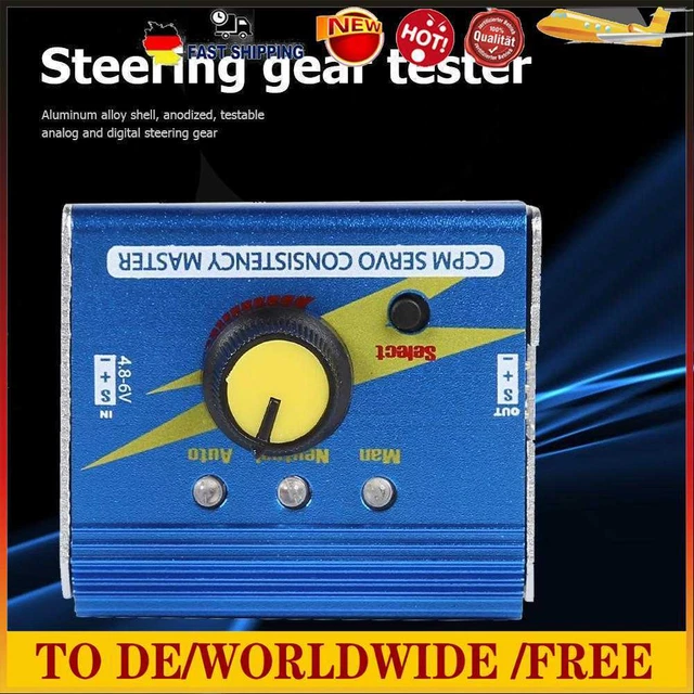 Multi Servo Tester Consistency Speed Controler Power CCPM Meter Master Checker
