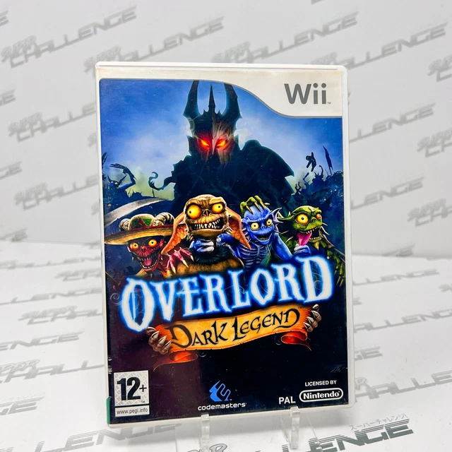 Overlord Dark Legend Wii Nintendo Codemasters PAL/UK in scatola con manuale