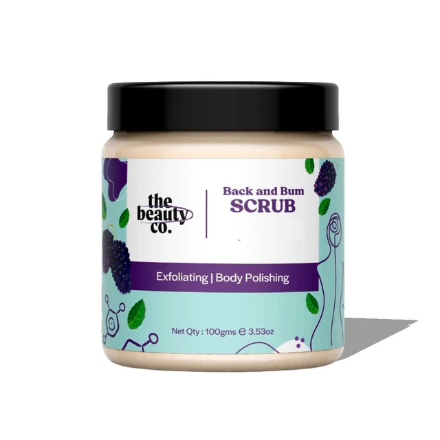 The Beauty Co. Dos Et Bum Gommage 100gm pour Unisexe